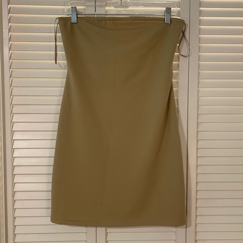 Strapless Tight dress